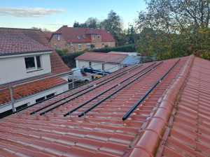 Installation Dachsolaranlage