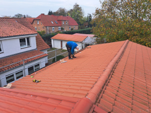 Installation Dachsolaranlage